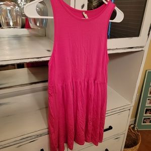 Bellamie hot pink baby doll 💗 top.  Size medium. NWOT